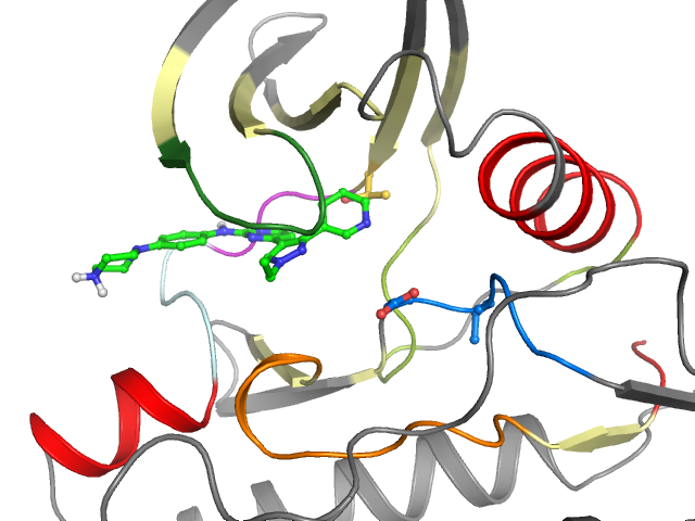 The orthosteric binding pocket