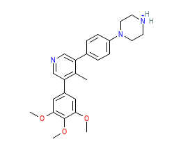 2D structure of the orthosteric ligand