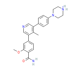 2D structure of the orthosteric ligand