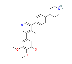 2D structure of the orthosteric ligand