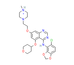 2D structure of the orthosteric ligand