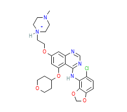 2D structure of the orthosteric ligand