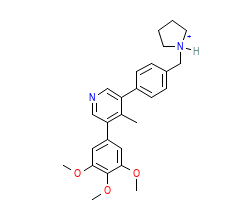 2D structure of the orthosteric ligand