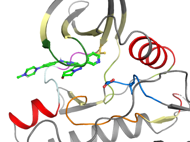 The orthosteric binding pocket