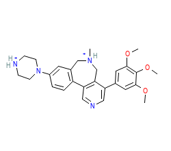 2D structure of the orthosteric ligand