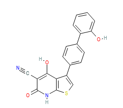 2D structure of the allostericligand