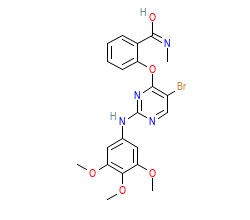 2D structure of the orthosteric ligand
