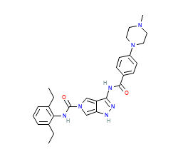 2D structure of the orthosteric ligand