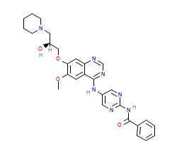 2D structure of the orthosteric ligand