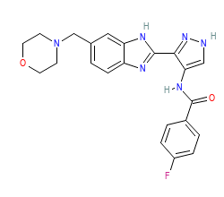 2D structure of the orthosteric ligand