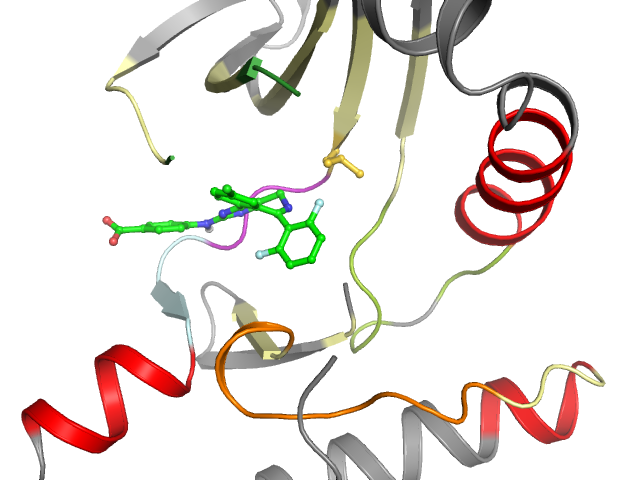 The orthosteric binding pocket