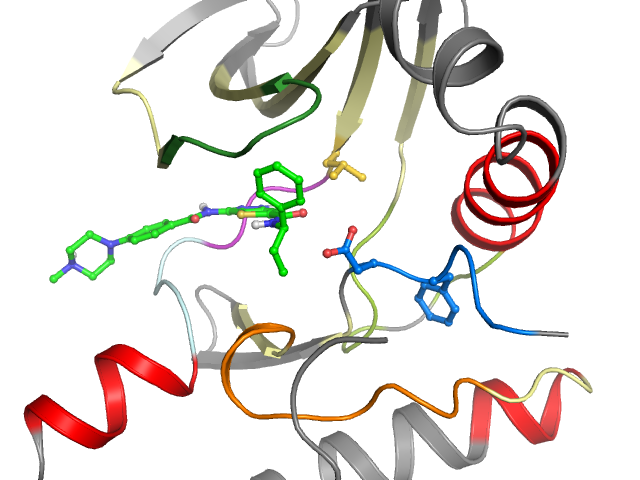 The orthosteric binding pocket