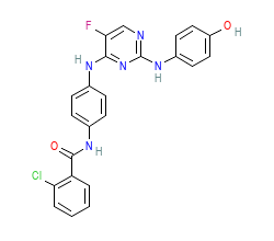 2D structure of the orthosteric ligand