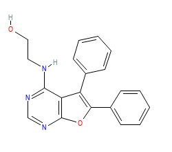 2D structure of the orthosteric ligand