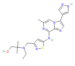 2D structure of the orthosteric ligand