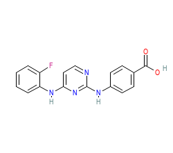2D structure of the orthosteric ligand