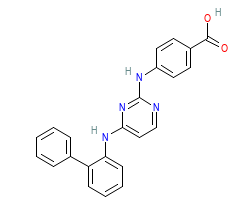 2D structure of the orthosteric ligand
