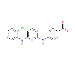 2D structure of the orthosteric ligand