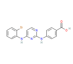 2D structure of the orthosteric ligand