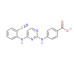 2D structure of the orthosteric ligand