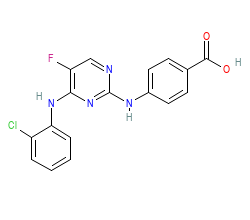 2D structure of the orthosteric ligand