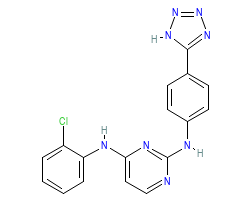 2D structure of the orthosteric ligand