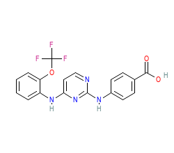 2D structure of the orthosteric ligand