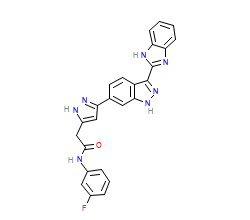 2D structure of the orthosteric ligand