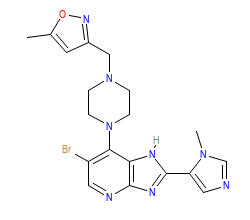 2D structure of the orthosteric ligand