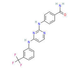 2D structure of the orthosteric ligand