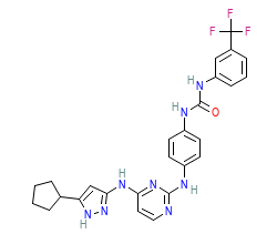 2D structure of the orthosteric ligand