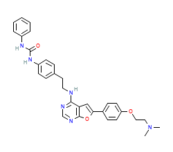 2D structure of the orthosteric ligand