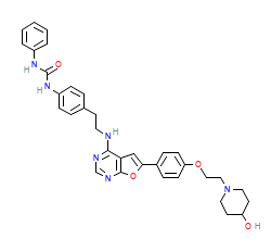 2D structure of the orthosteric ligand
