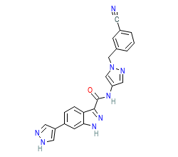 2D structure of the orthosteric ligand
