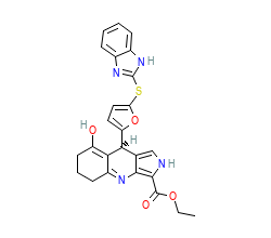 2D structure of the orthosteric ligand
