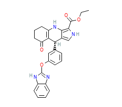 2D structure of the orthosteric ligand