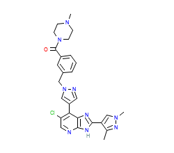 2D structure of the orthosteric ligand