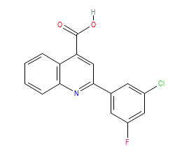 2D structure of the allostericligand
