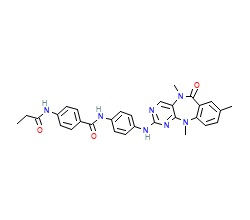 2D structure of the orthosteric ligand