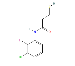 2D structure of the allostericligand