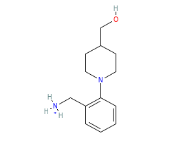 2D structure of the allostericligand