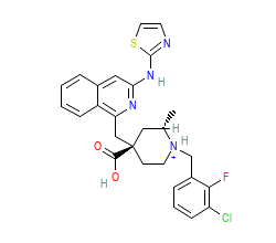 2D structure of the orthosteric ligand
