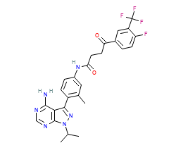 2D structure of the orthosteric ligand