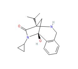 2D structure of the allostericligand