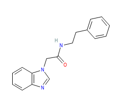 2D structure of the allostericligand