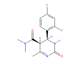 2D structure of the allostericligand
