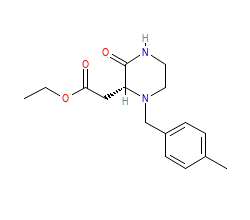 2D structure of the allostericligand