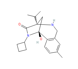 2D structure of the allostericligand