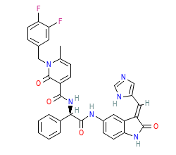 2D structure of the orthosteric ligand