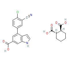 2D structure of the allostericligand